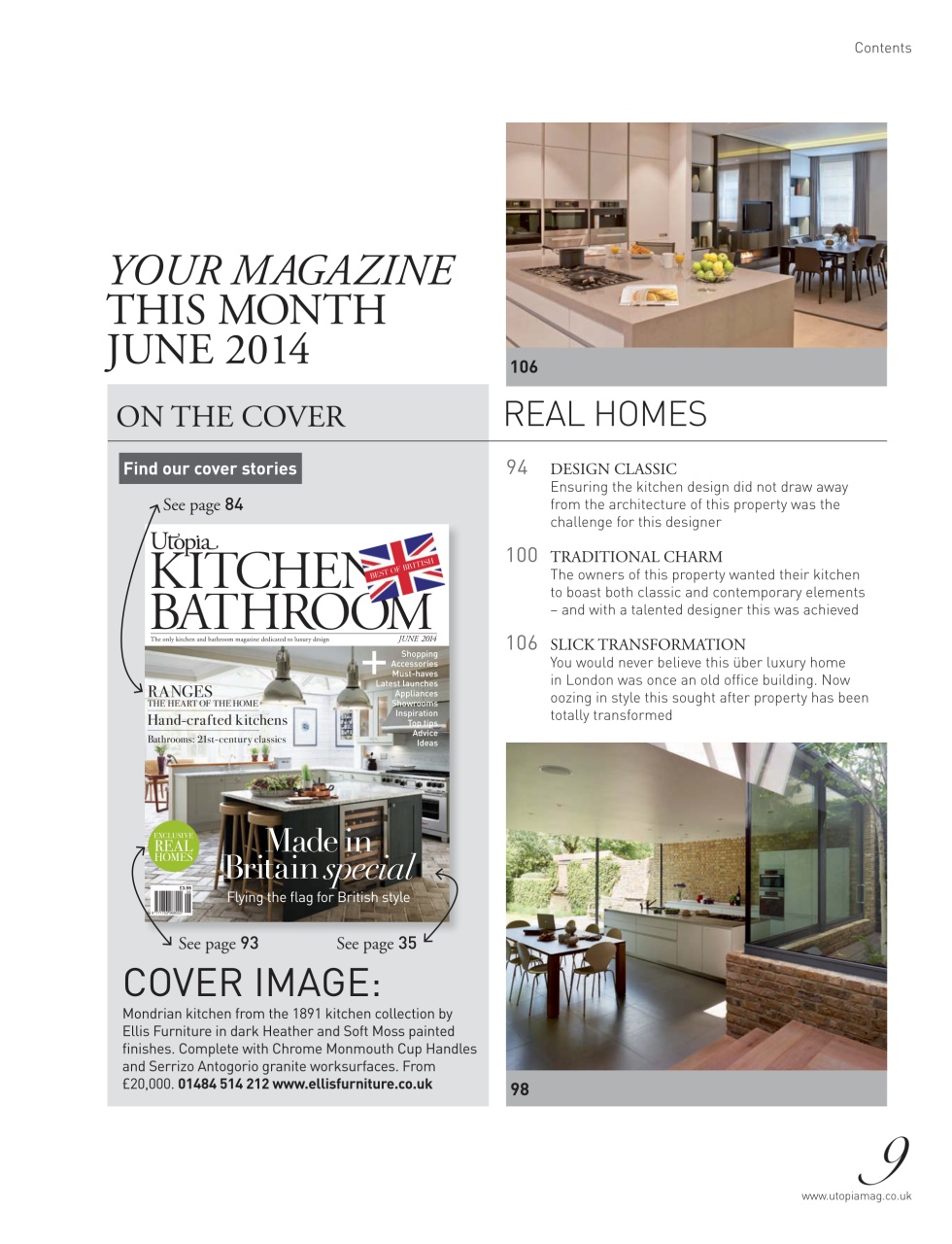 Utopia Kitchen & Bathroom Preview Pages