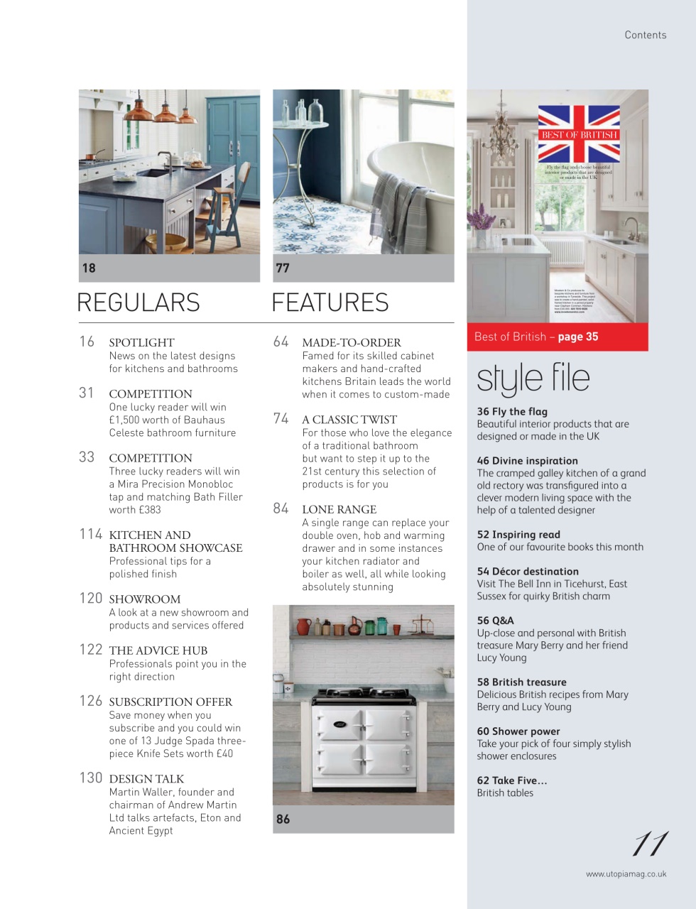 Utopia Kitchen & Bathroom Preview Pages