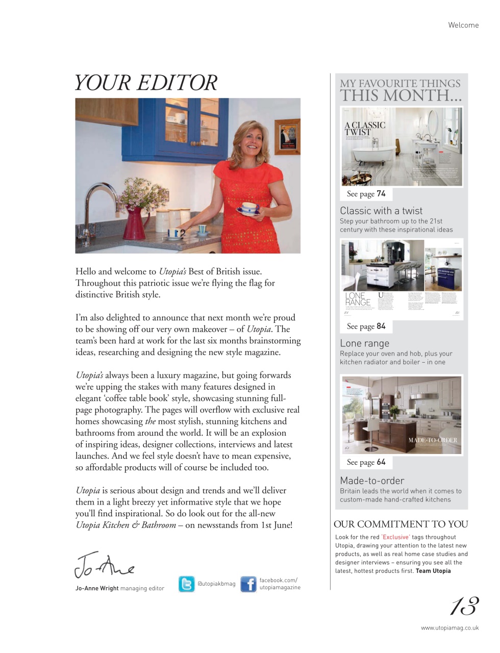 Utopia Kitchen & Bathroom Preview Pages