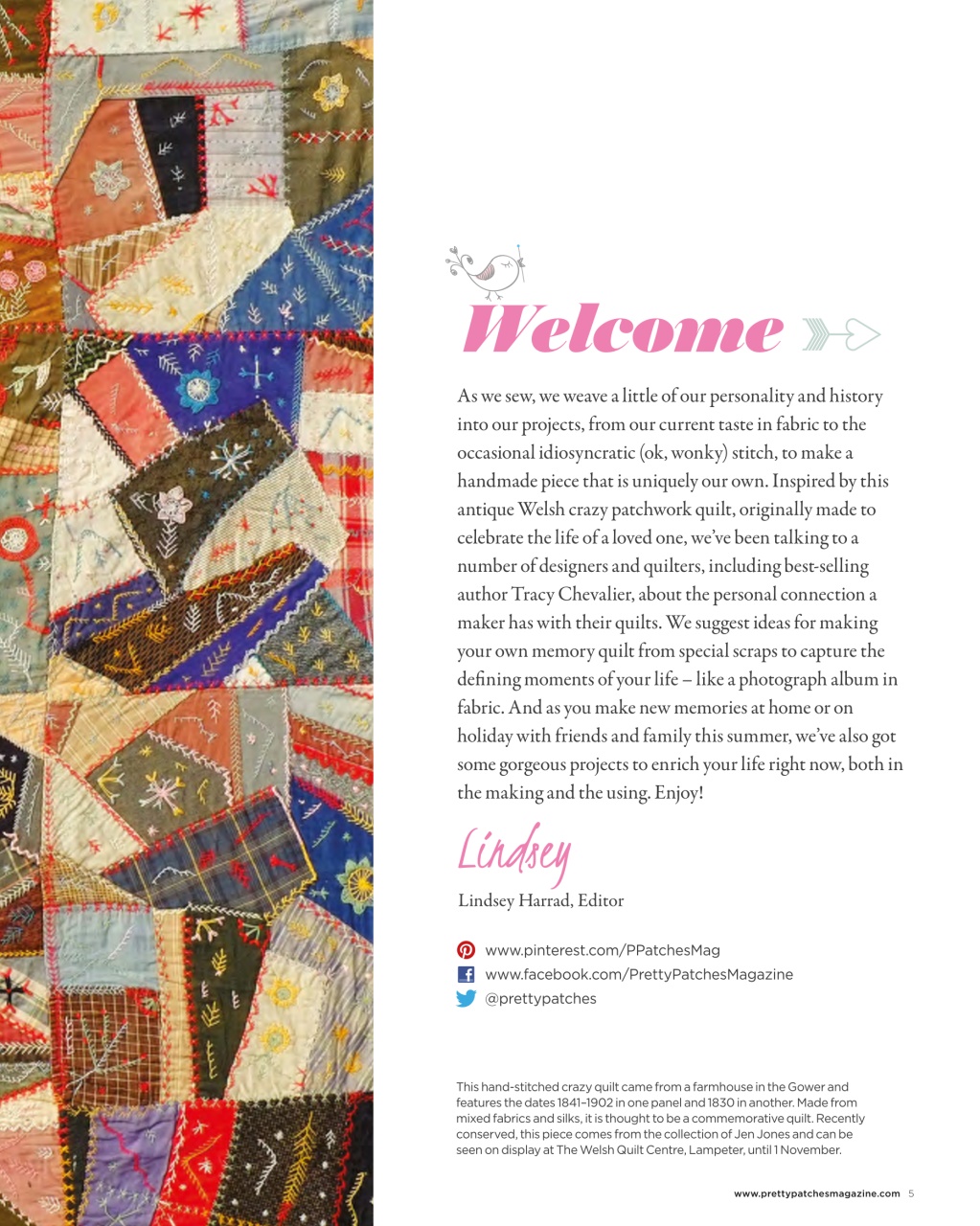Pretty Patches Magazine Preview Pages