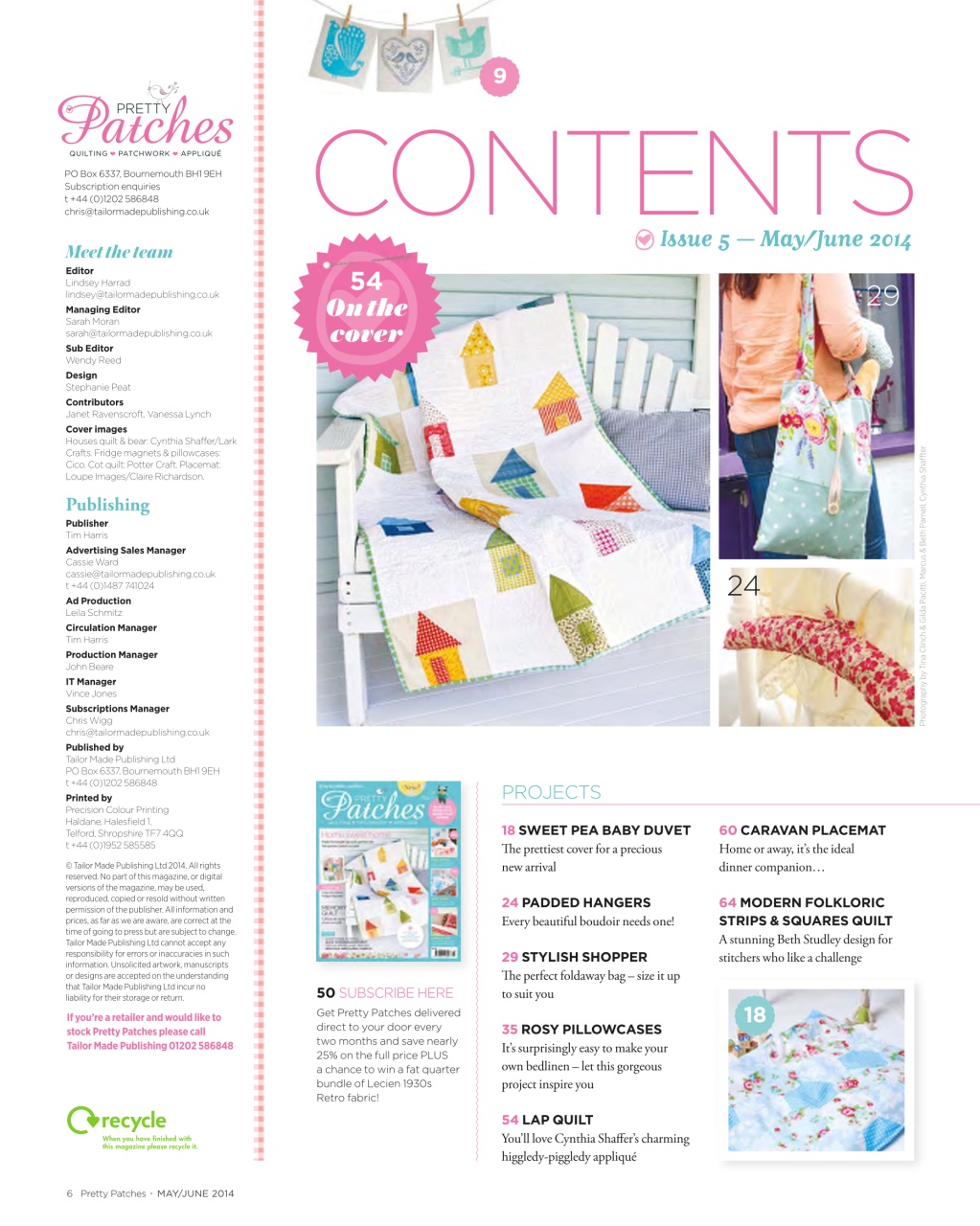 Pretty Patches Magazine Preview Pages