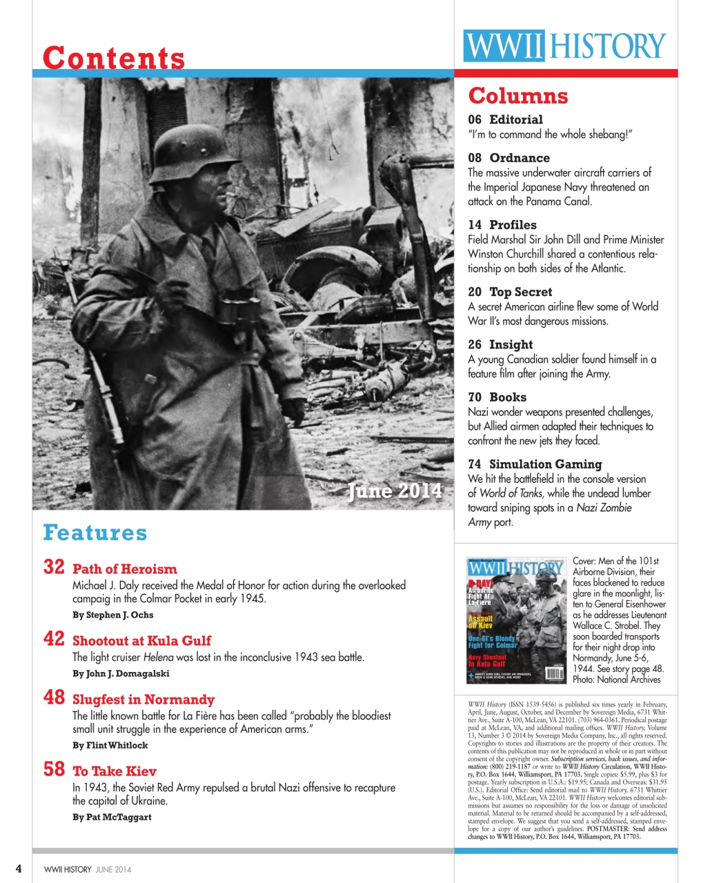 WW2 History Magazine Preview Pages