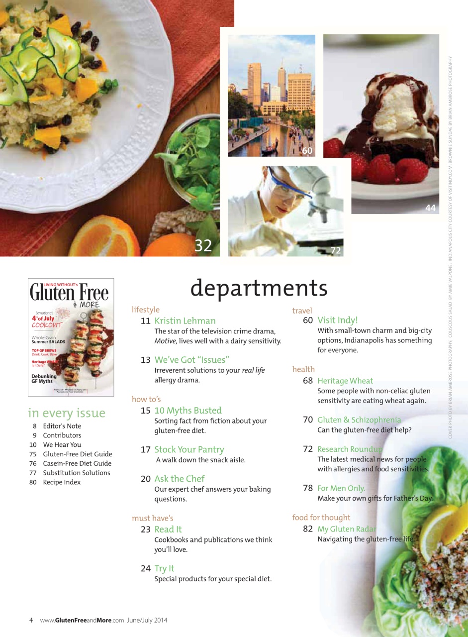 Gluten Free & More Preview Pages