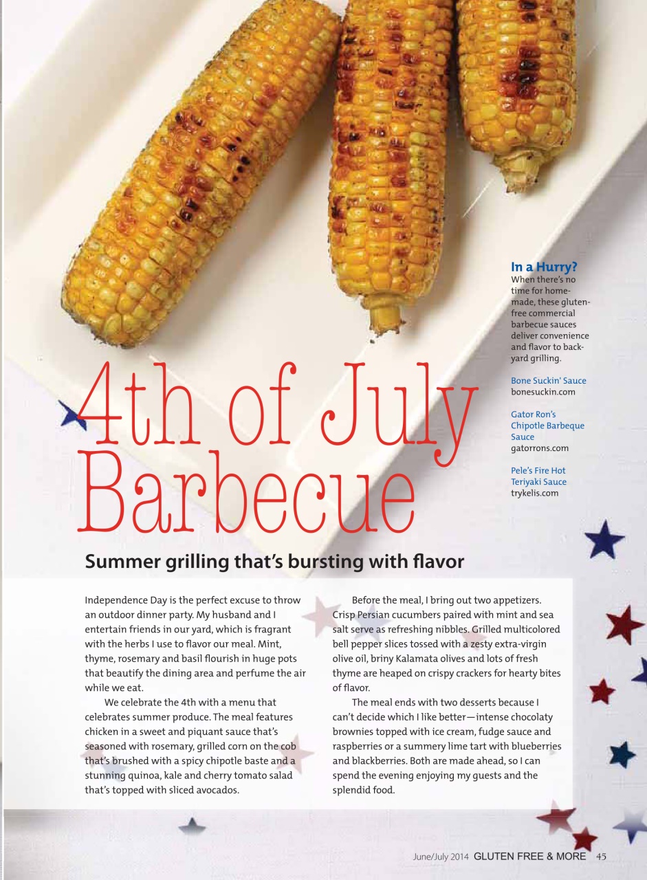 Gluten Free & More Preview Pages