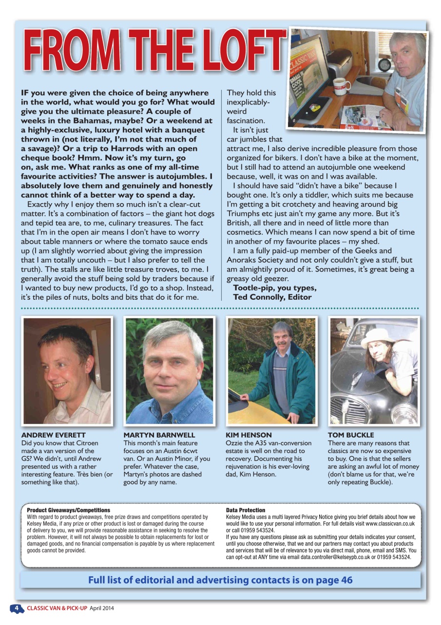 Classic Van & Pick-up Preview Pages