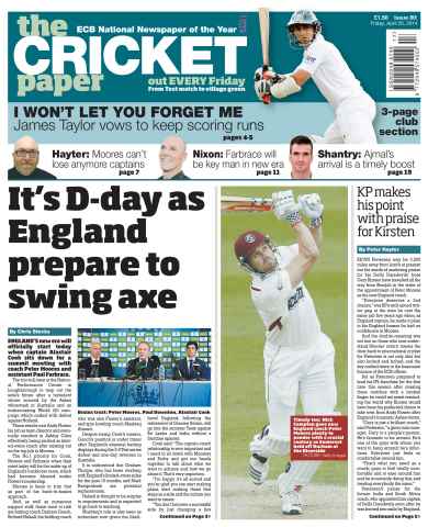 The Cricket Paper issue 25th April 2014