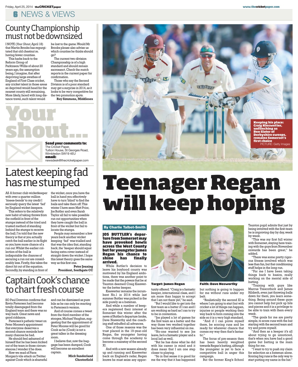 The Cricket Paper Preview Pages