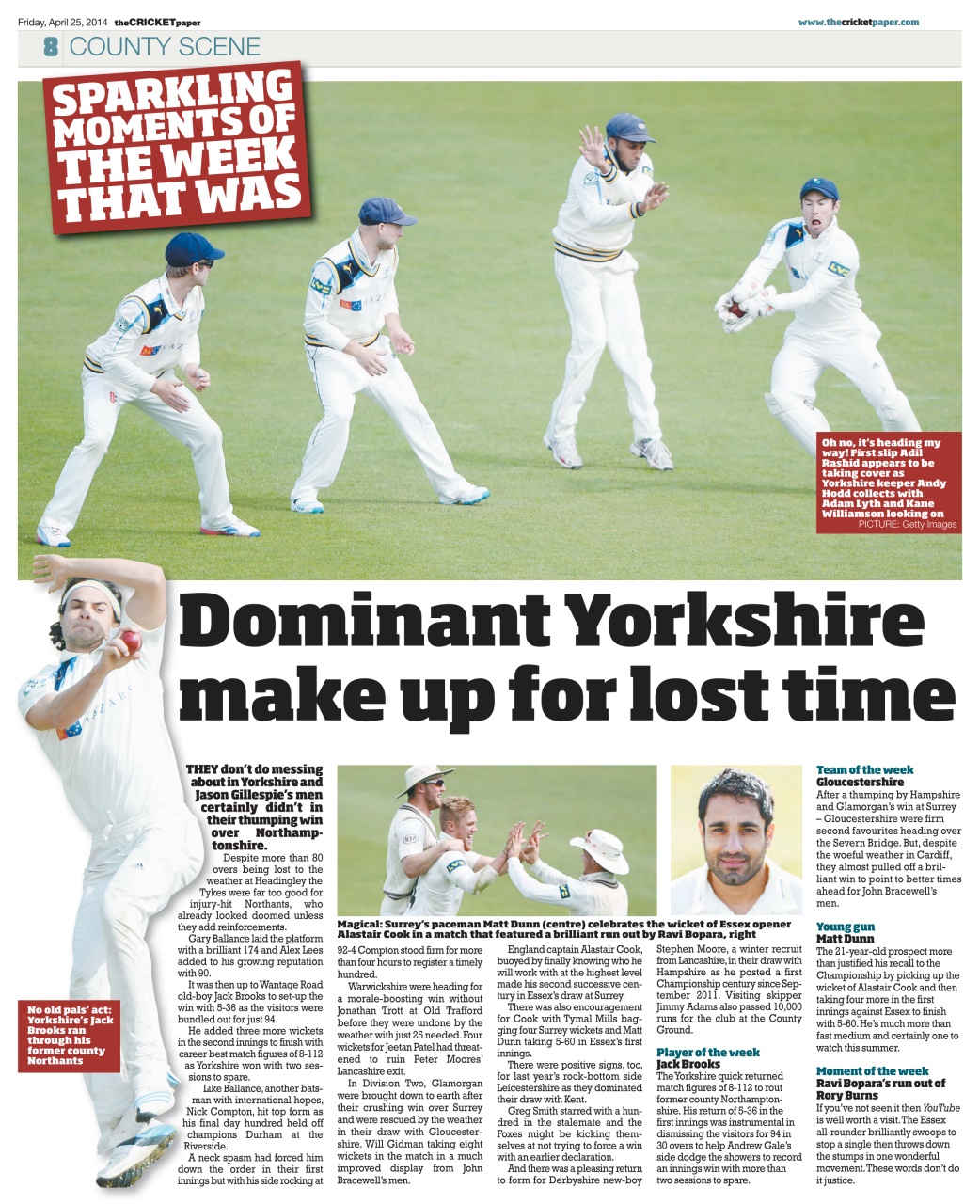 The Cricket Paper Preview Pages