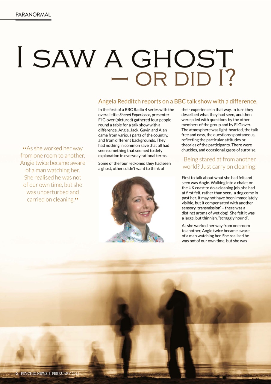 Psychic News Preview Pages