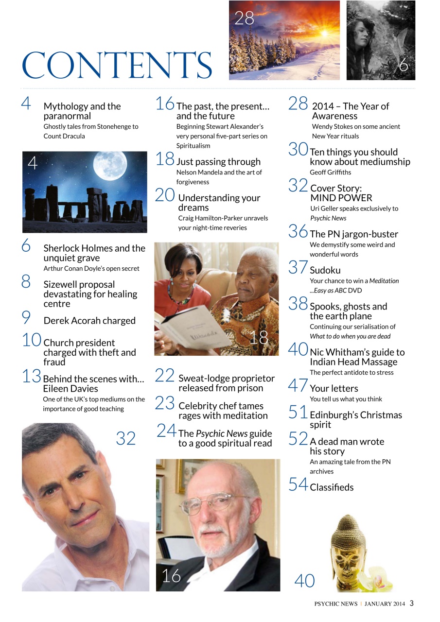 Psychic News Preview Pages