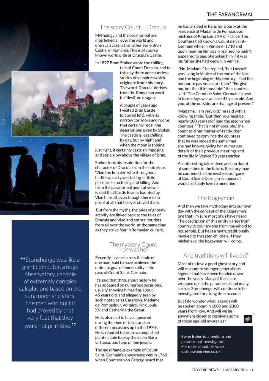 Psychic News Preview Pages