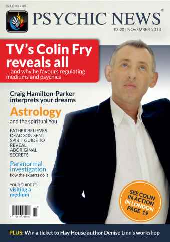Psychic News issue November 2013