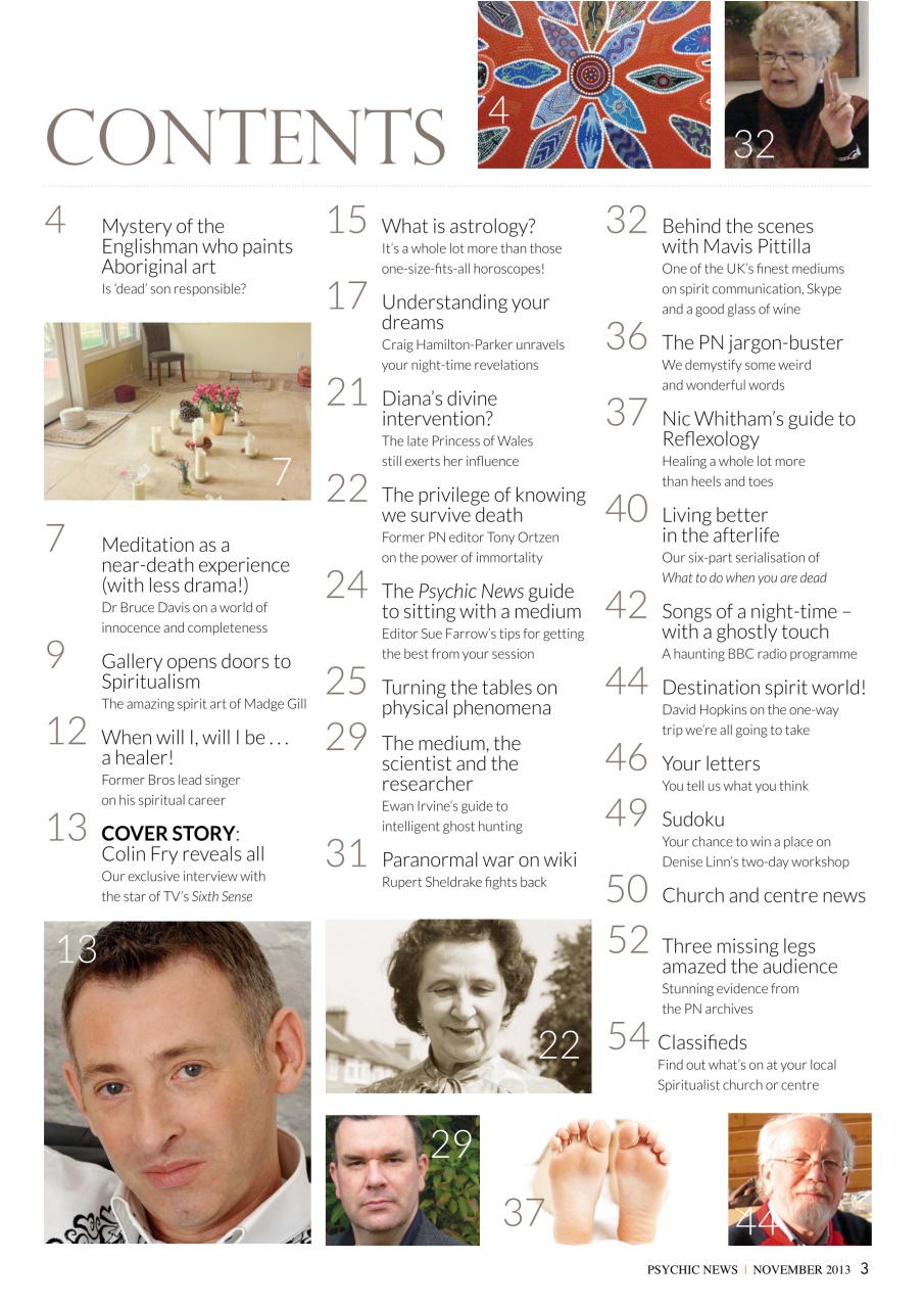 Psychic News Preview Pages
