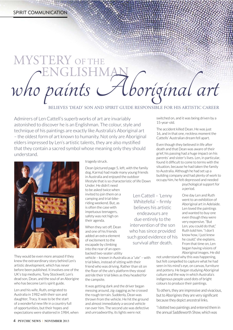 Psychic News Preview Pages