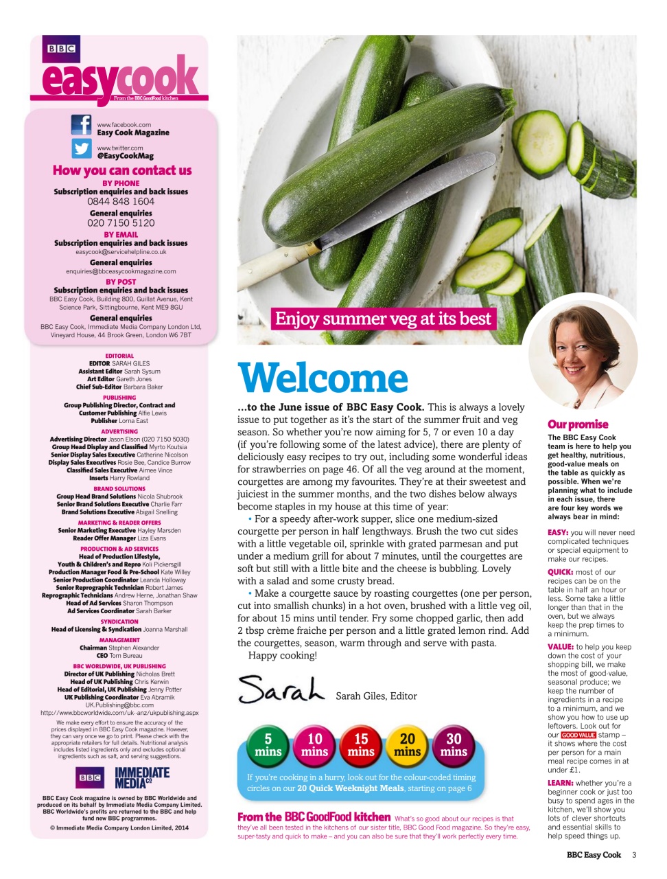 Easy Cook Magazine Preview Pages