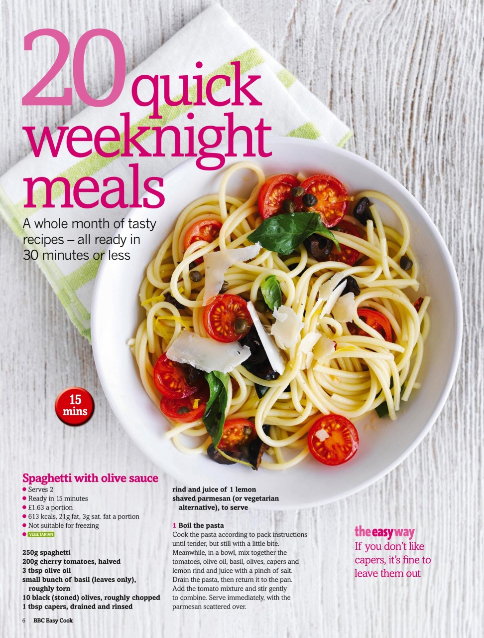 Easy Cook Magazine Preview Pages