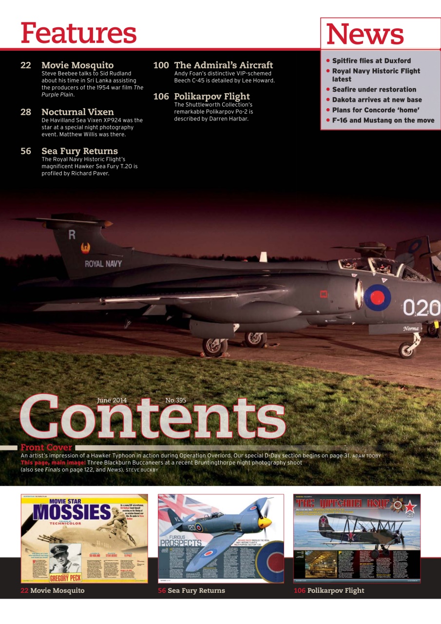 FlyPast Preview Pages