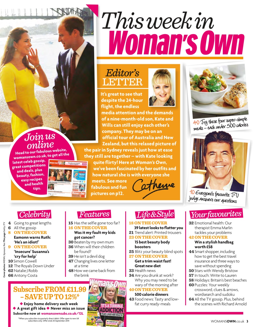 Woman's Own Preview Pages