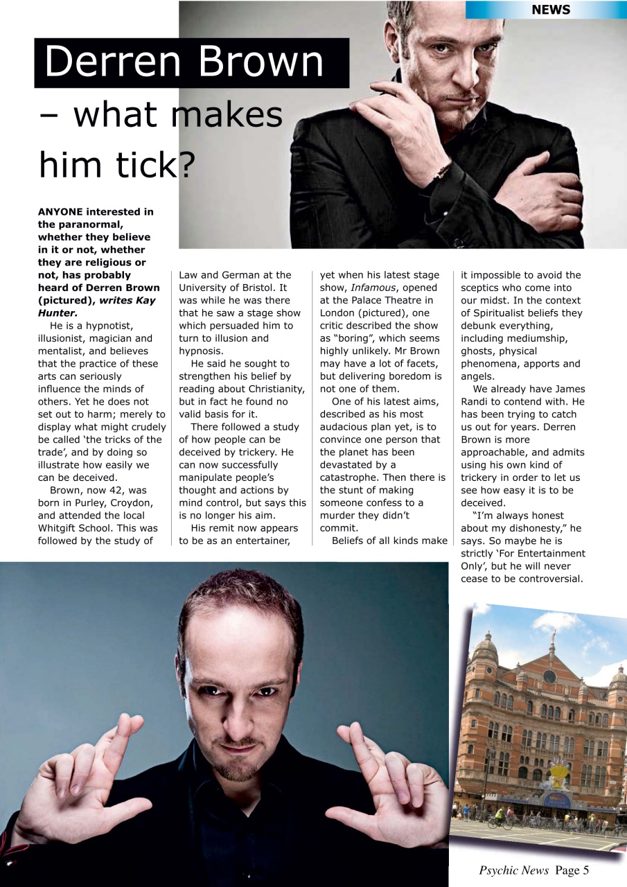 Psychic News Preview Pages