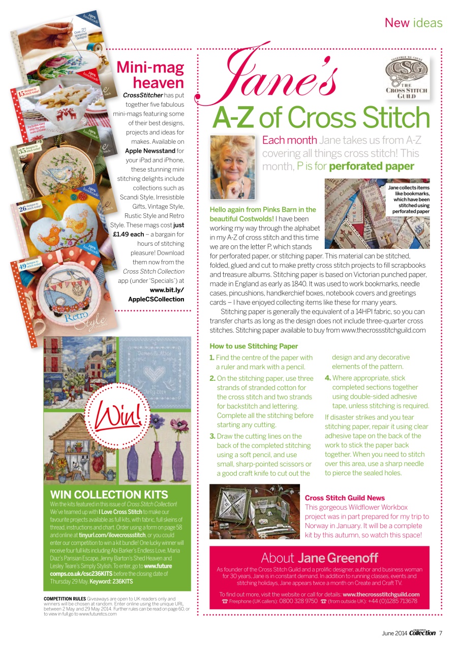 Cross Stitch Collection Preview Pages