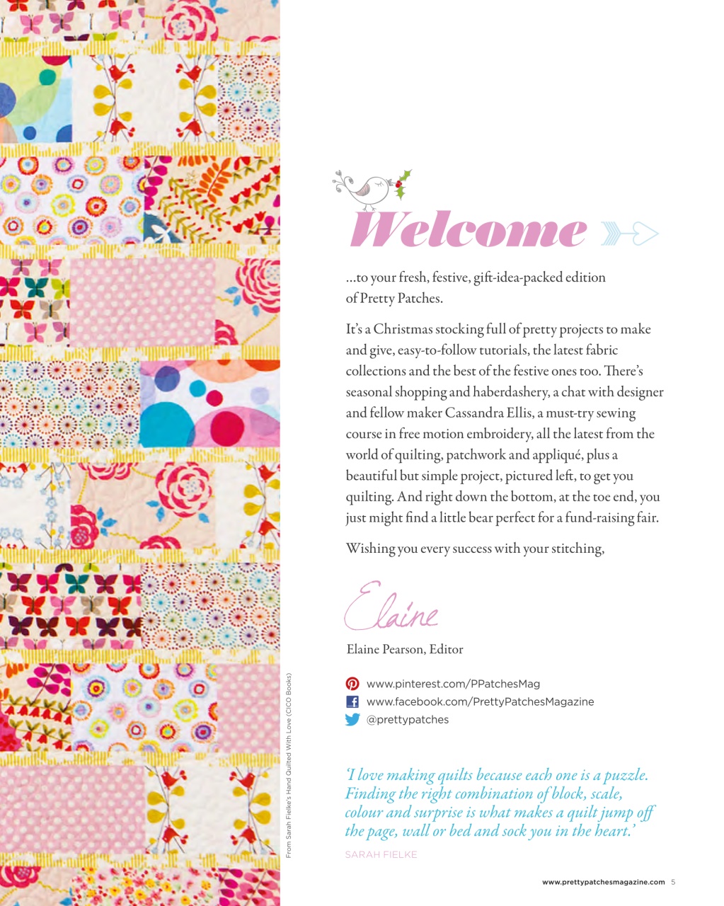 Pretty Patches Magazine Preview Pages