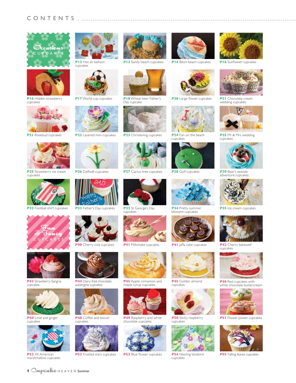 Cupcake Heaven Preview Pages