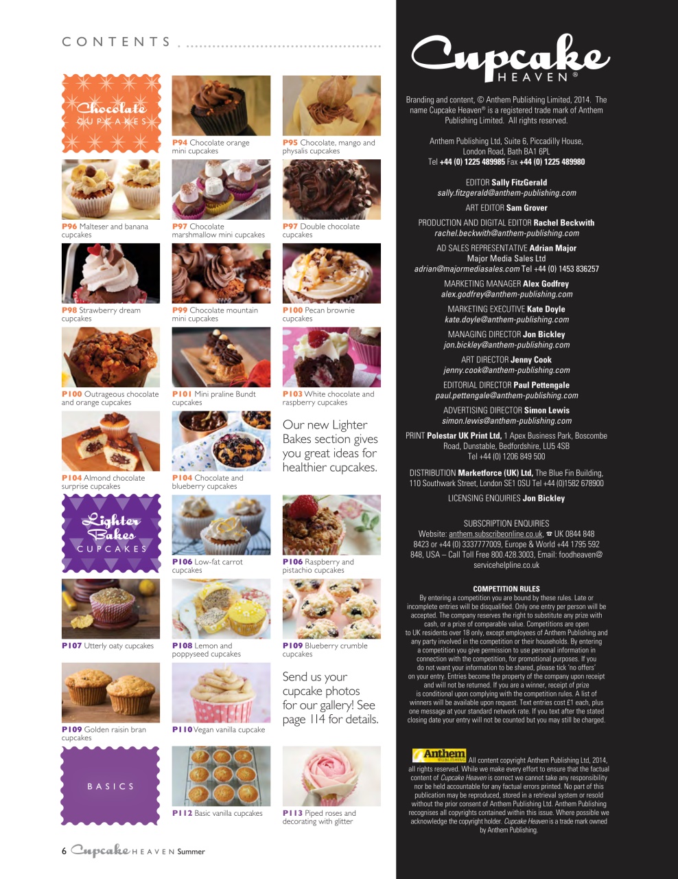 Cupcake Heaven Preview Pages