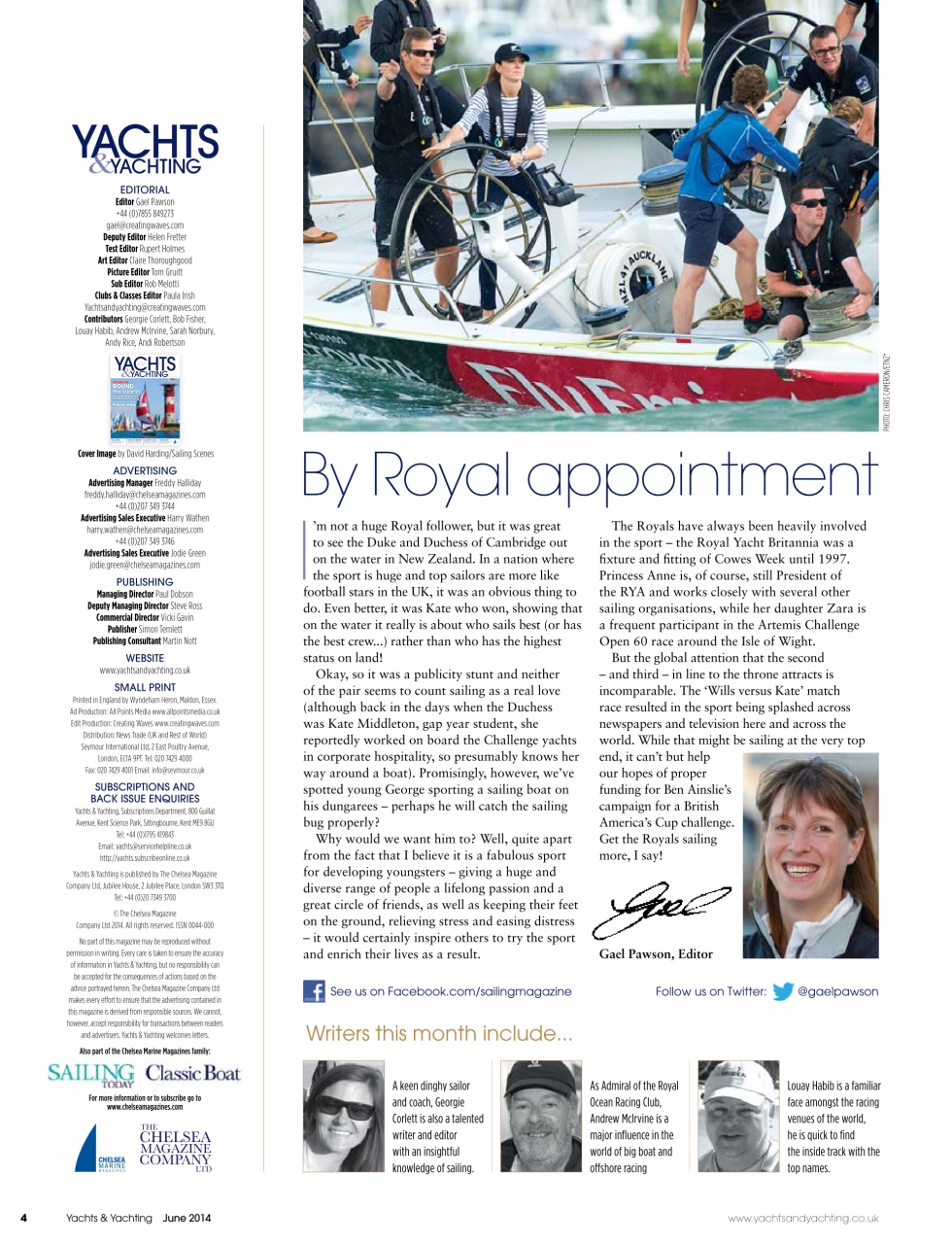 Yachts & Yachting Preview Pages