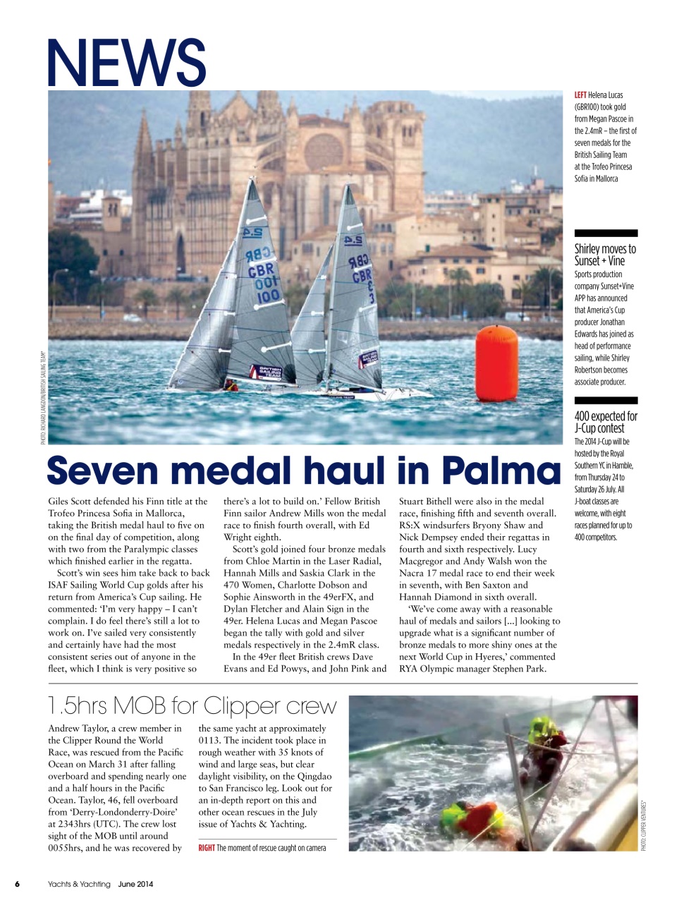 Yachts & Yachting Preview Pages