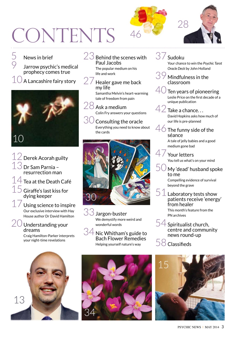 Psychic News Preview Pages