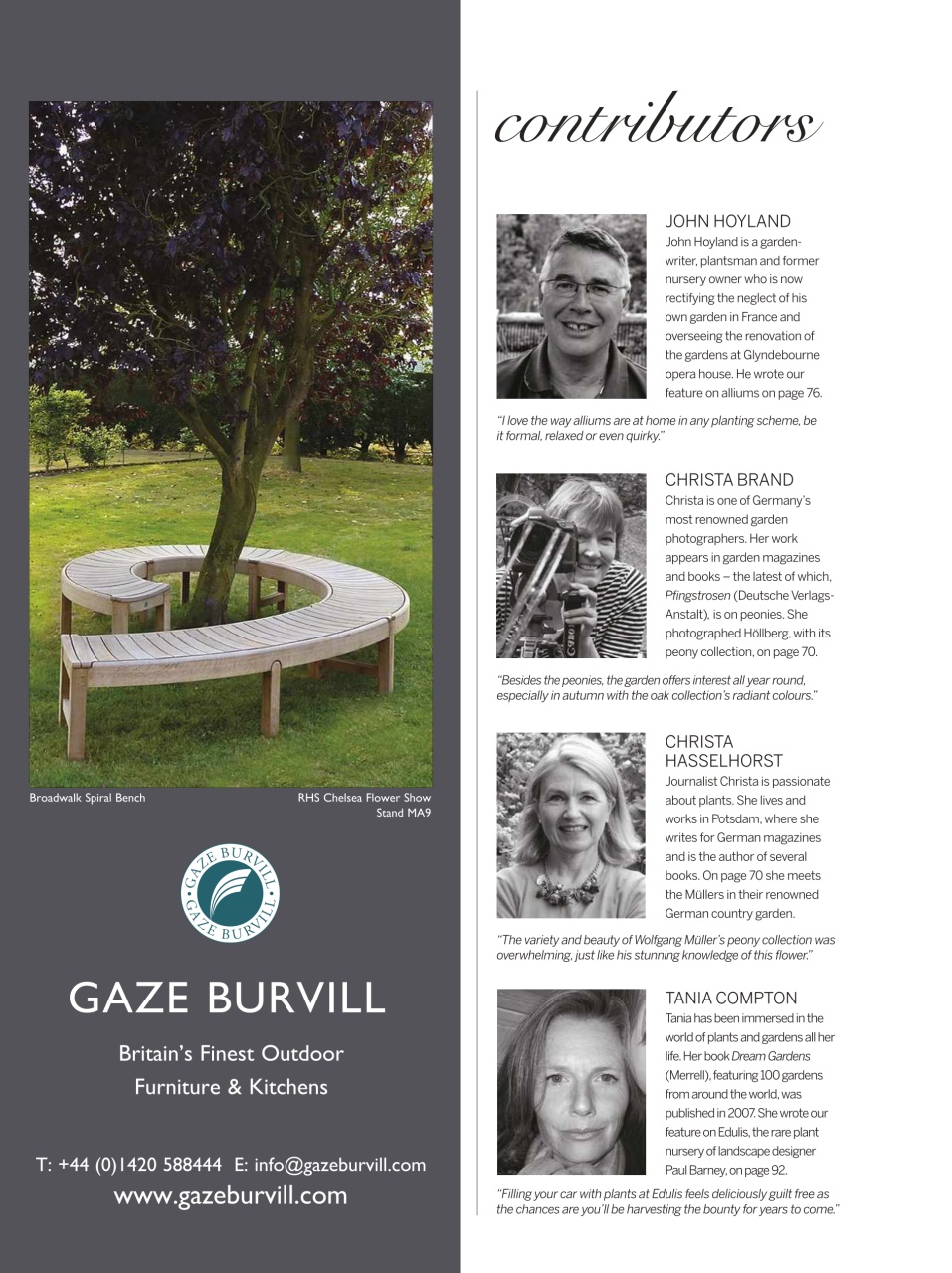 Gardens Illustrated Preview Pages