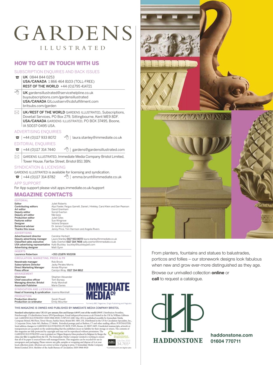 Gardens Illustrated Preview Pages