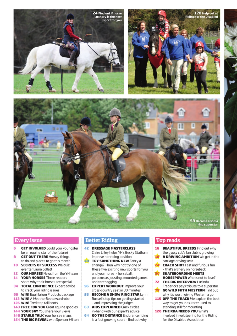 Your Horse Preview Pages