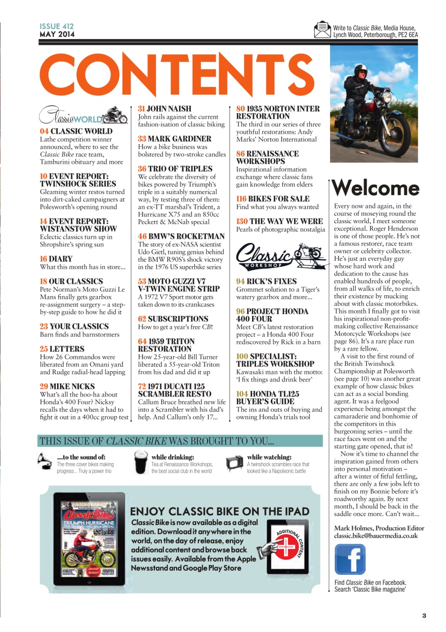 Classic Bike Preview Pages
