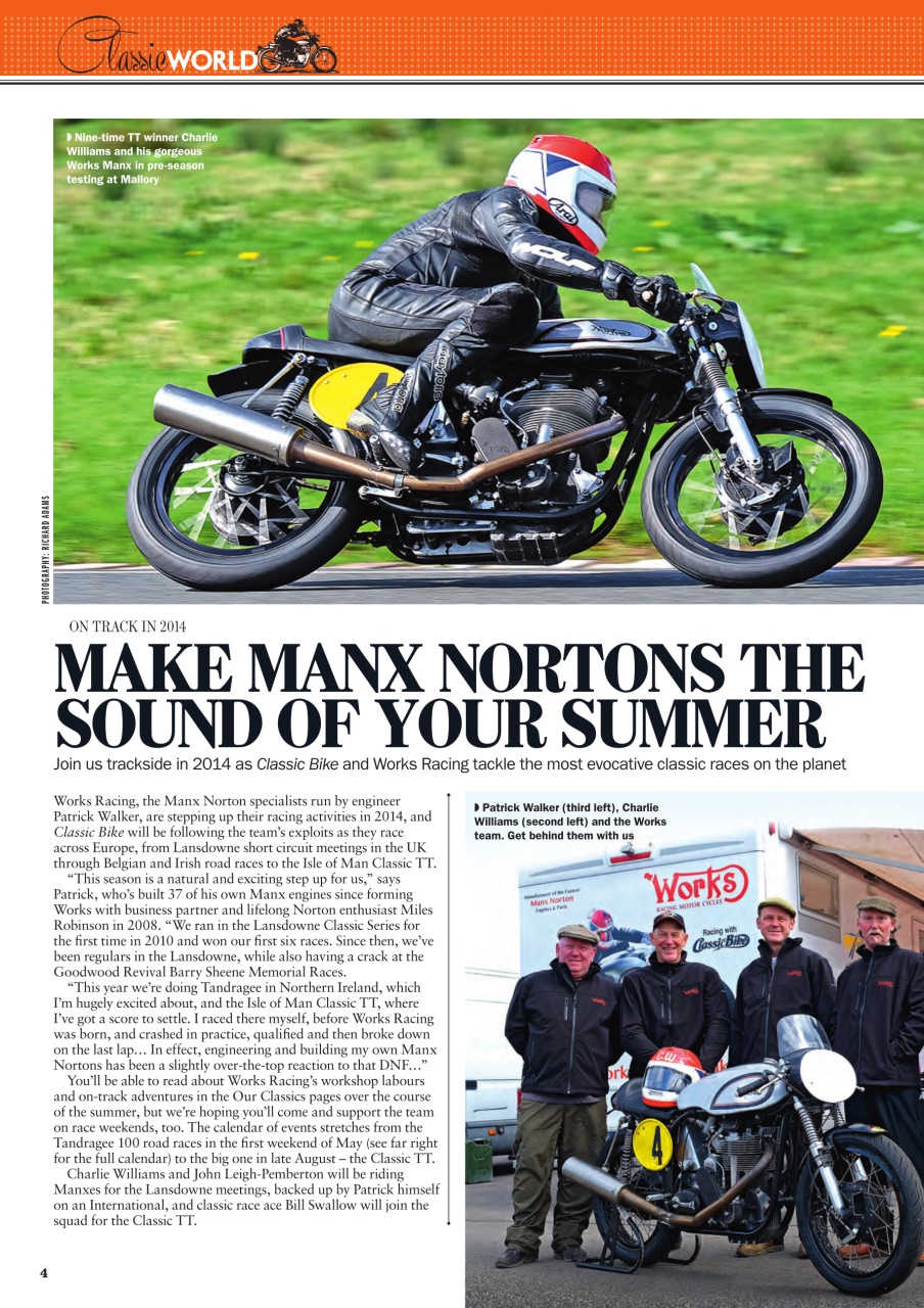 Classic Bike Preview Pages