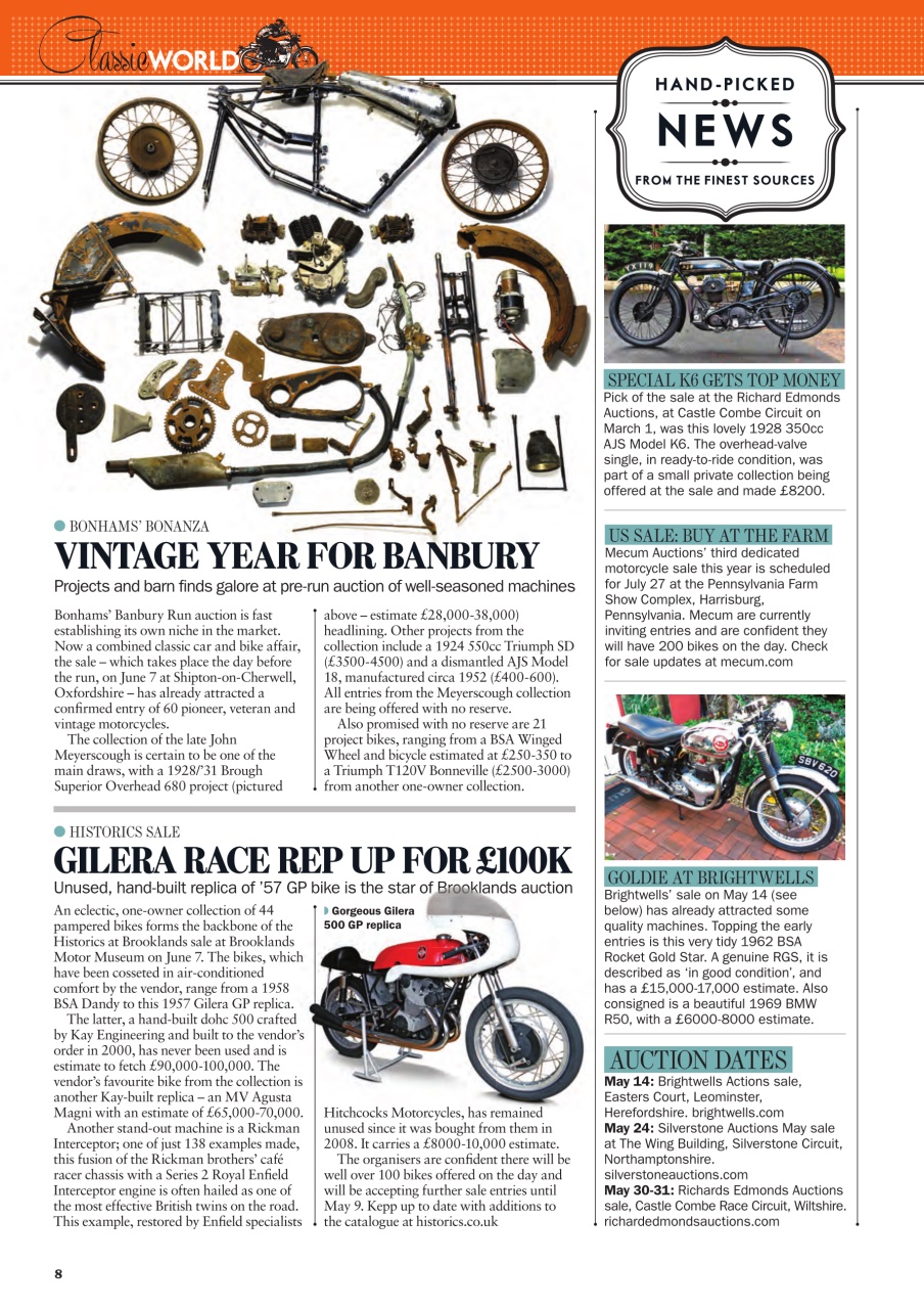 Classic Bike Preview Pages
