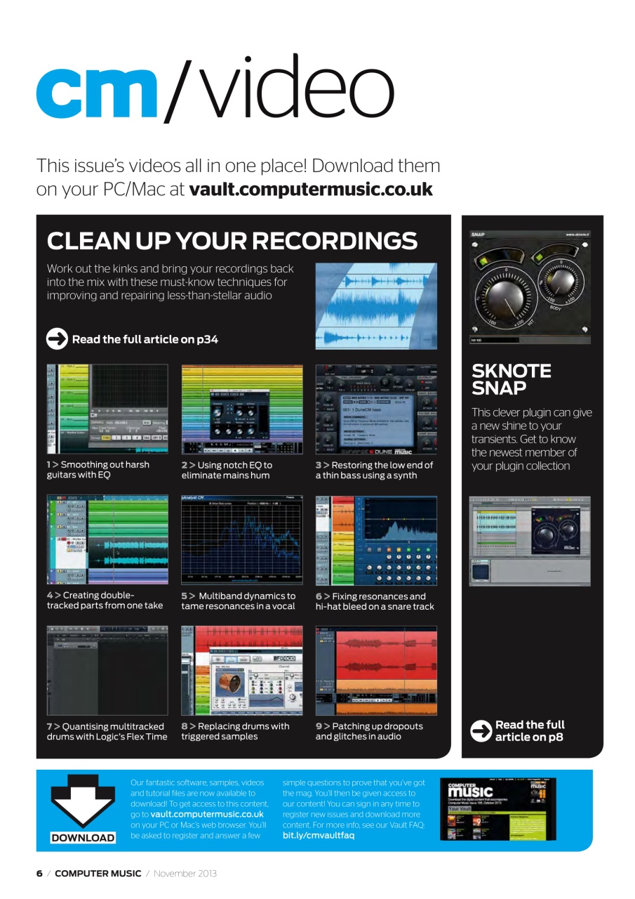 Computer Music Preview Pages