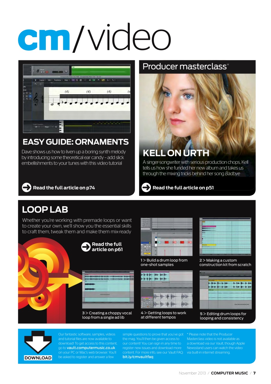 Computer Music Preview Pages