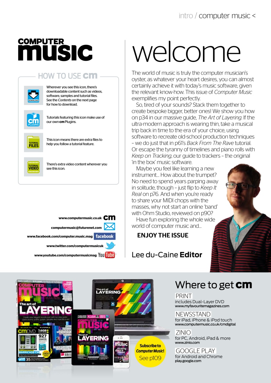 Computer Music Preview Pages