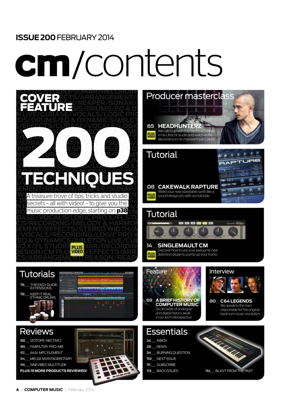 Computer Music Preview Pages