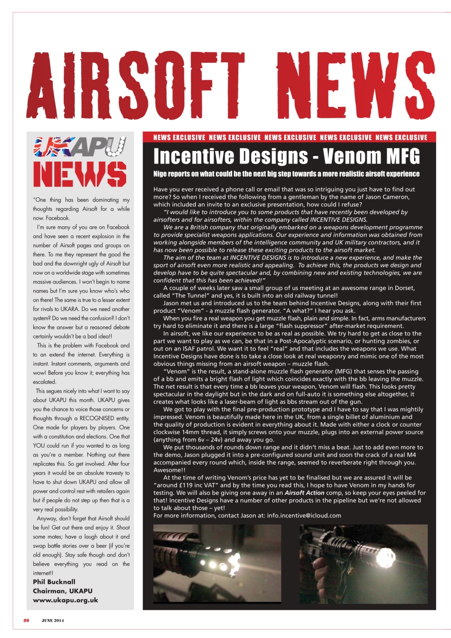 Airsoft Action Preview Pages