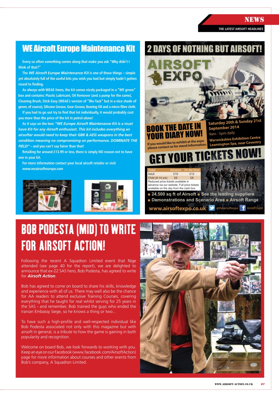 Airsoft Action Preview Pages