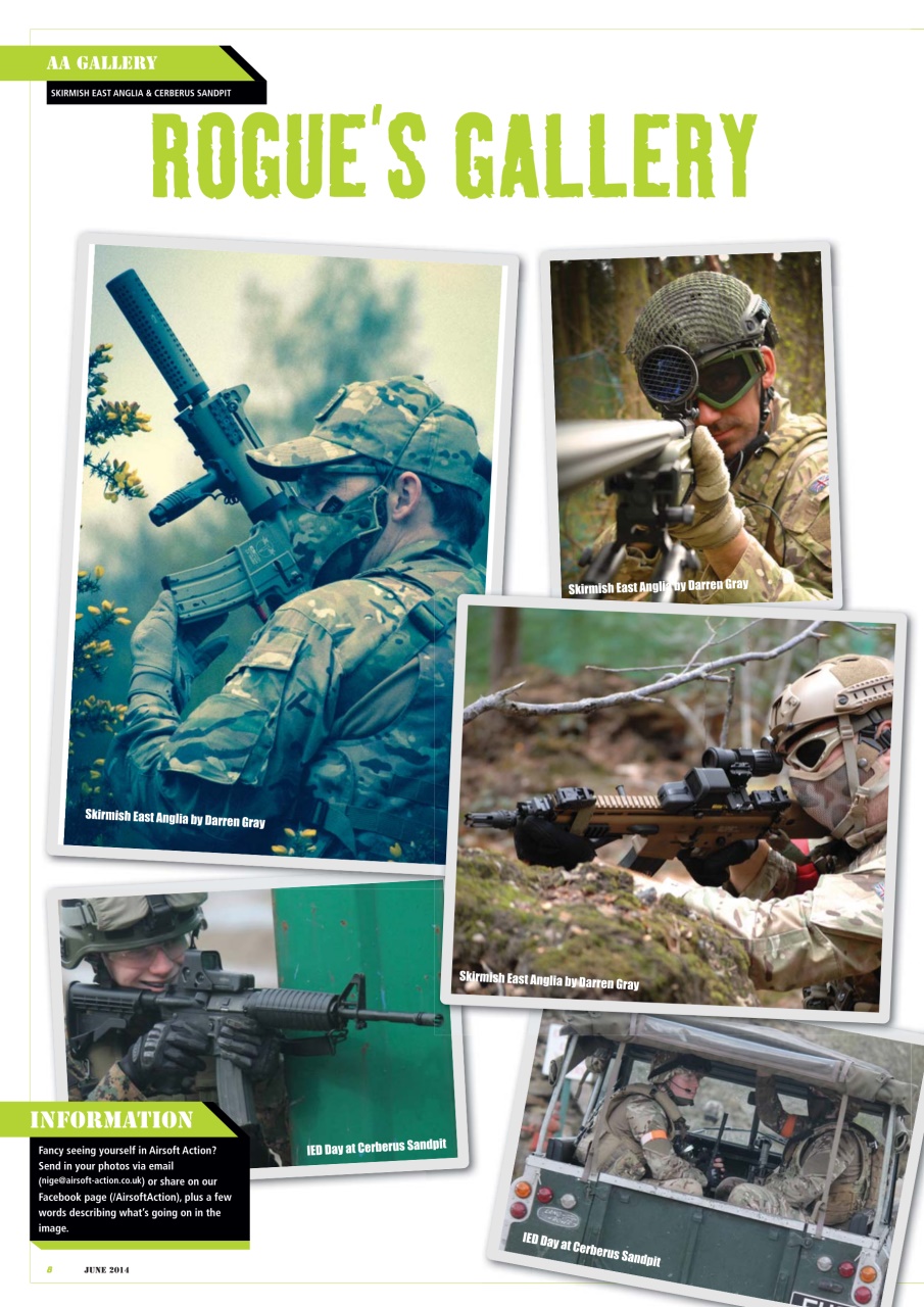 Airsoft Action Preview Pages