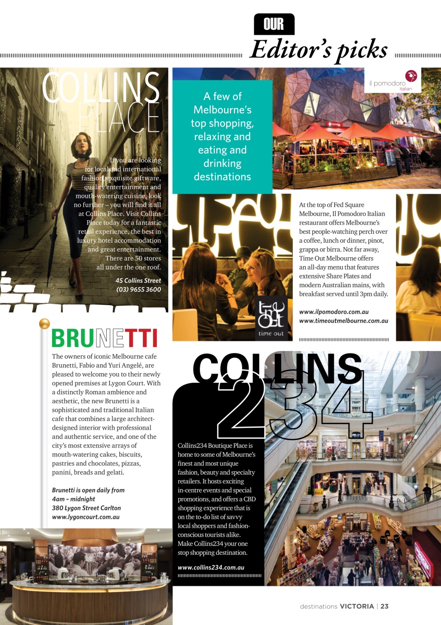 Destinations Series Preview Pages