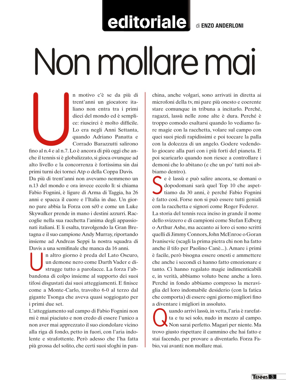 Il Tennis Italiano Preview Pages