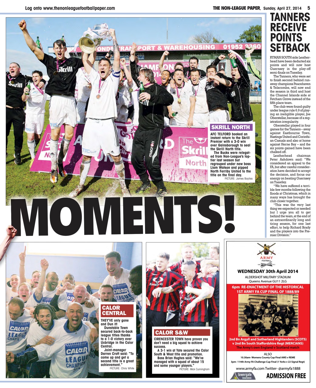 The Non-League Football Paper Preview Pages