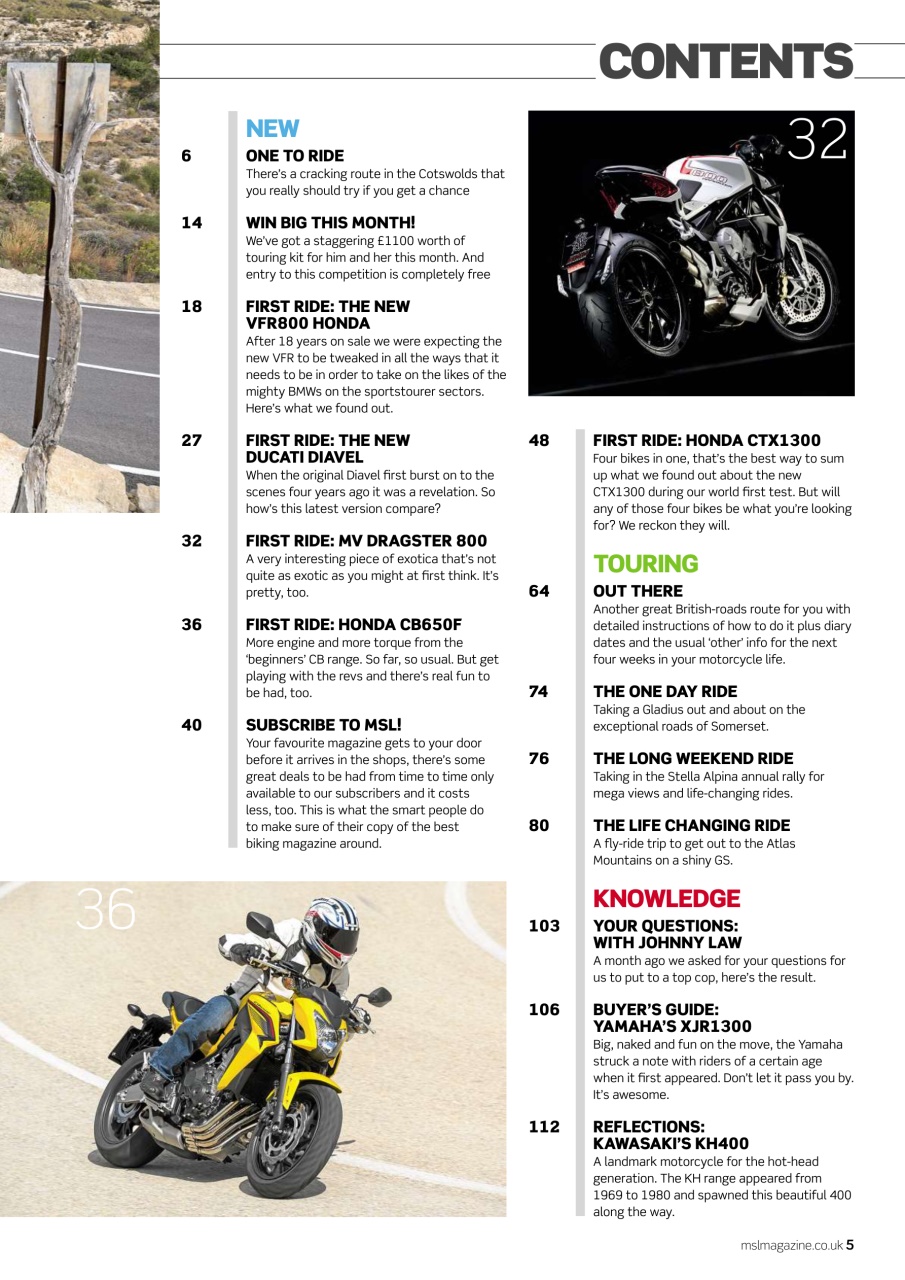 Motorcycle Sport & Leisure Preview Pages