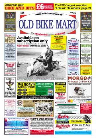 Old Bike Mart issue May 2014