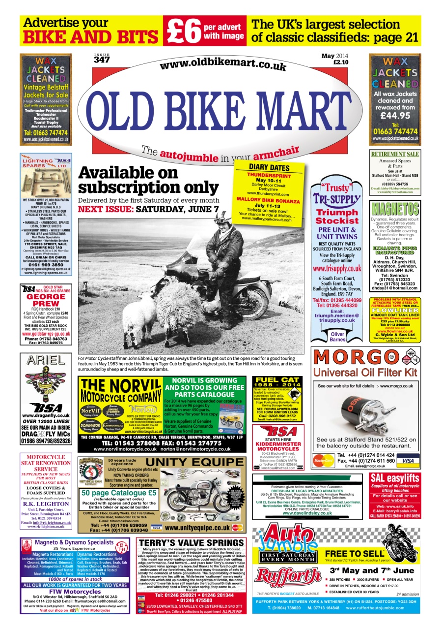 Old Bike Mart Preview Pages
