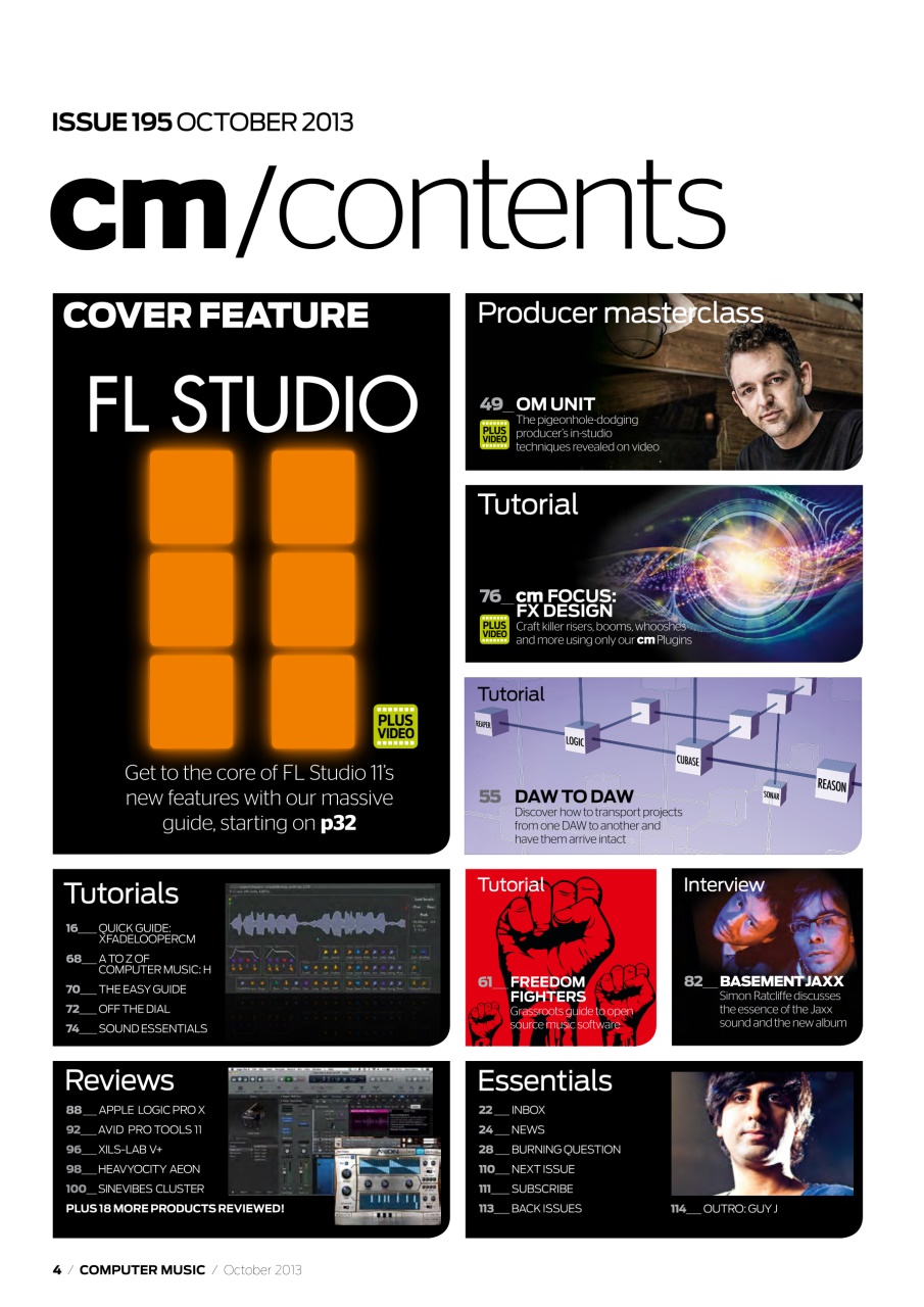 Computer Music Preview Pages